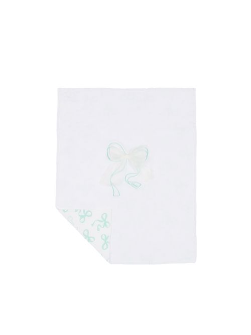 Coperta, neonato, logata. LE BEBE' ENFANT | LBG5615BIVE
